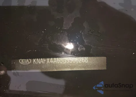 2016 Kia Forte Lx из США, поврежденный, VIN KNAFX4A63G5506268